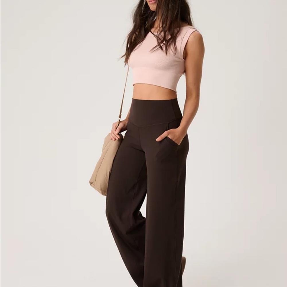 Elegant Black Women's Wide-Leg Pants